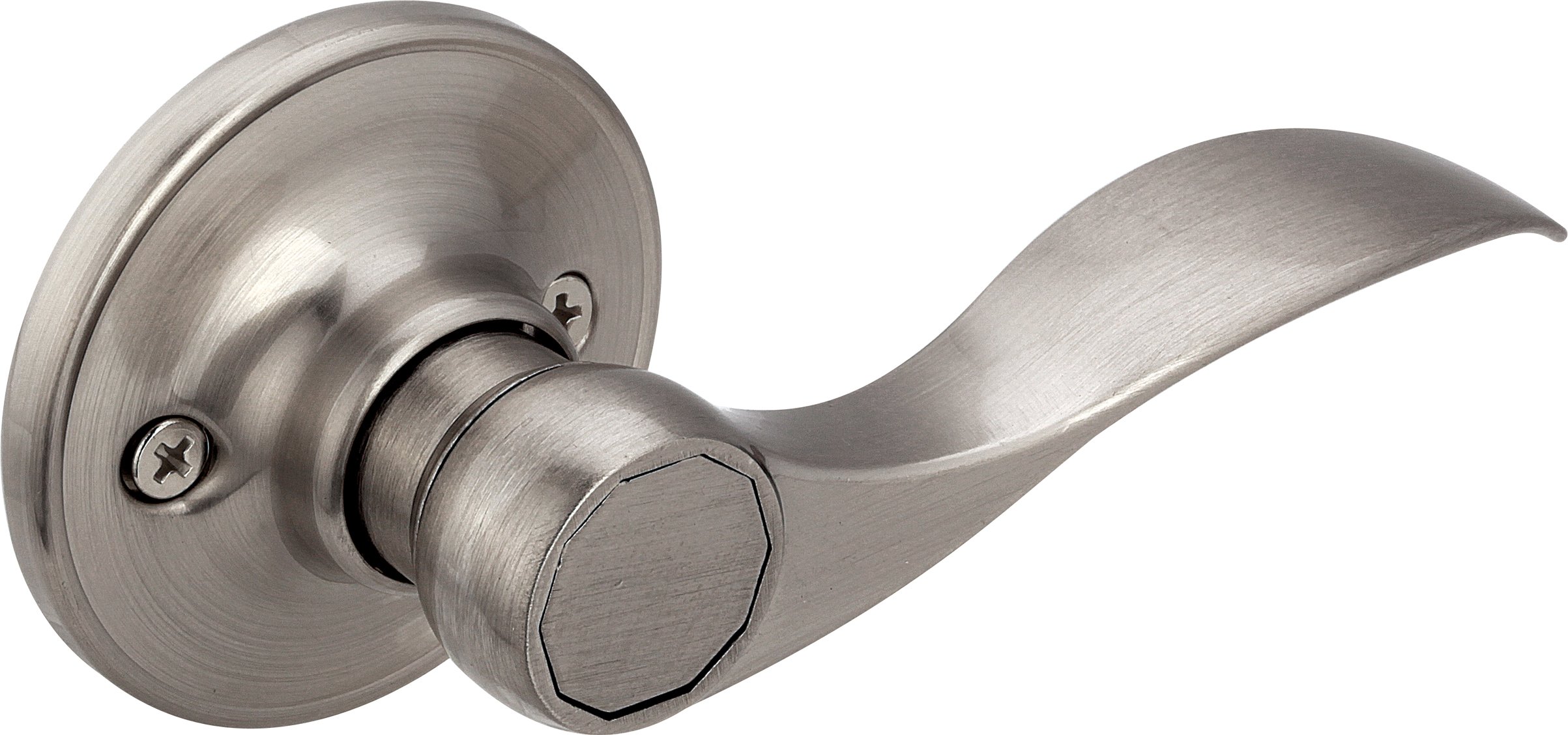 Legend 809152 Wave Style Handle Dummy Leverset, US15 Satin Nickel
